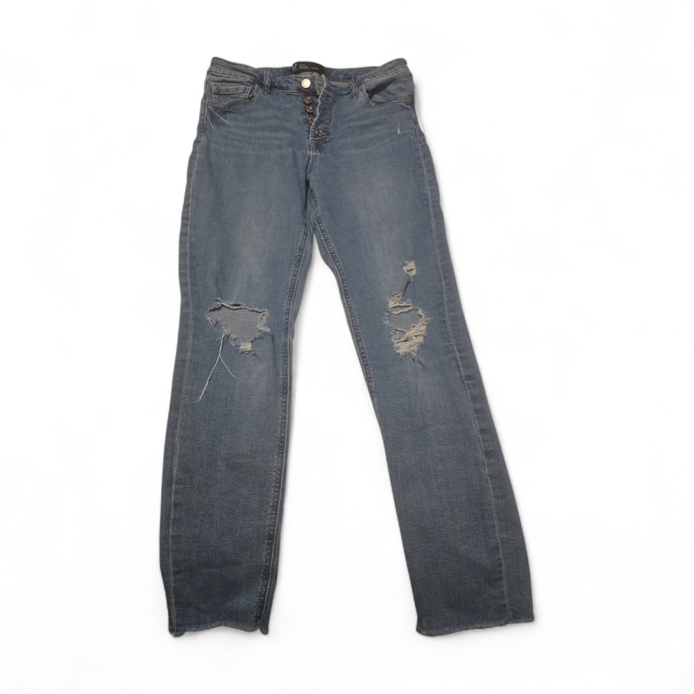 Gap Classic Blue Distressed Women Jeans